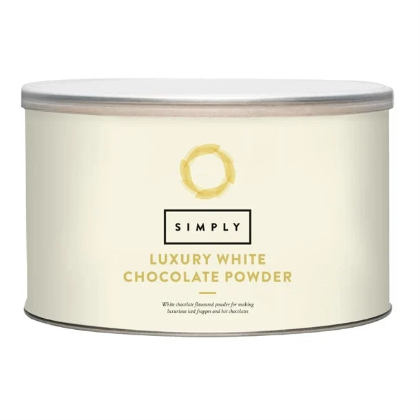 Simply Luxury White Chocolate Powder 1kg - Honesty Sales U.K